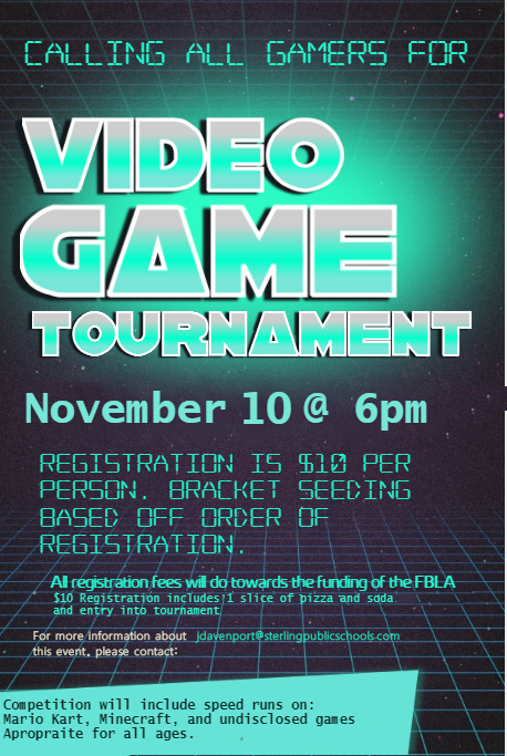 sterling public schools video game tournament library video game tournament flyer